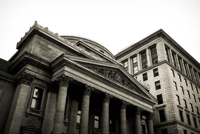 An Old Bank Building Where You Can Open Fixed Deposit Account