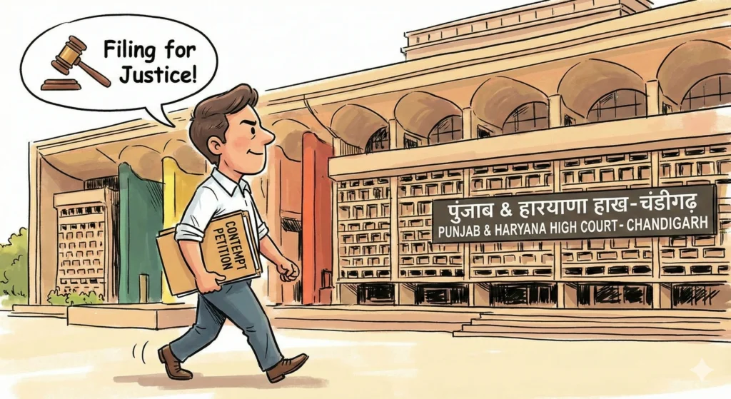 contempt petition high court punjab and haryana